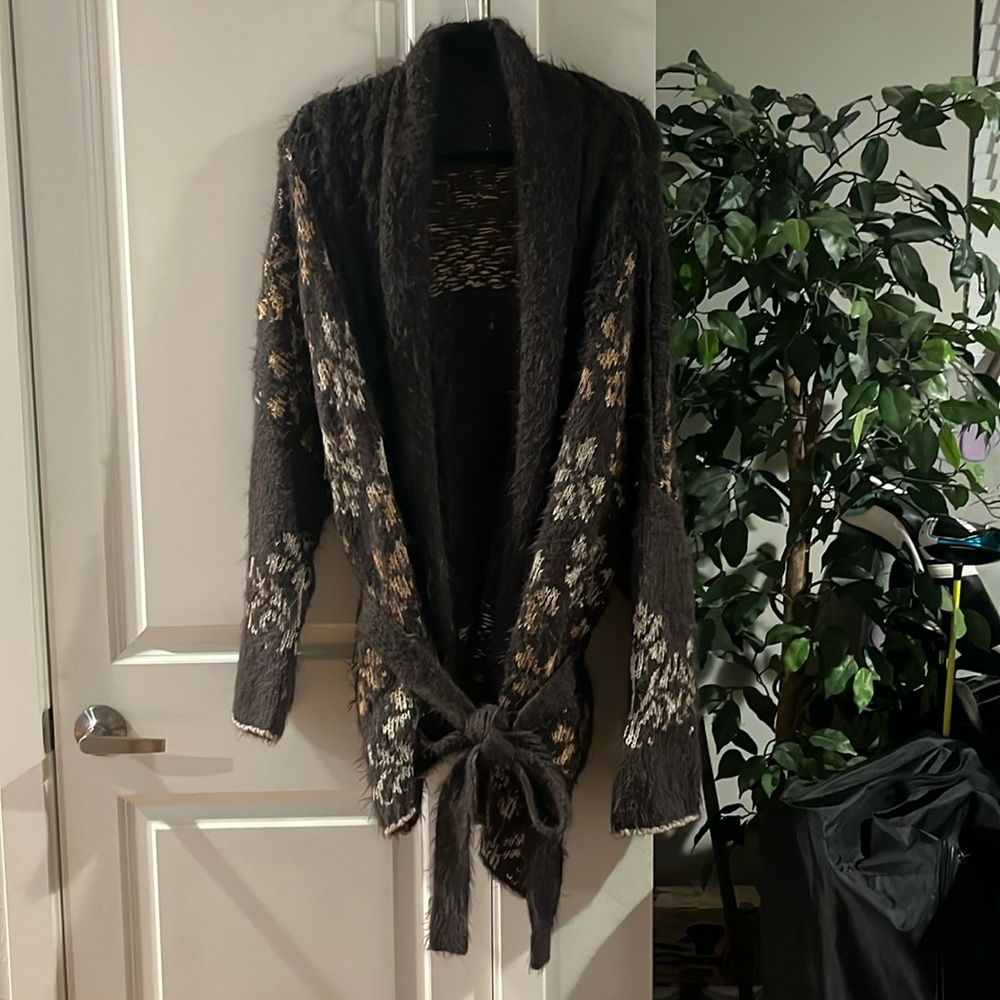 Free people oversized cardigan